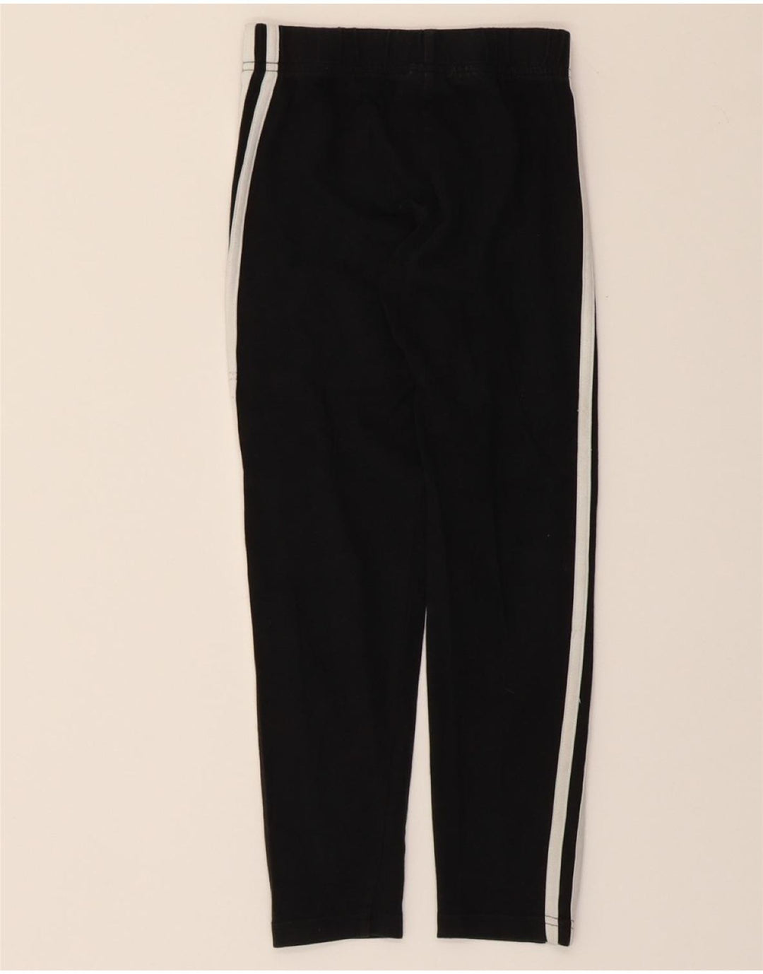 ADIDAS Girls Leggings 9-10 Years  Black Cotton Vintage Adidas and Second-Hand Adidas from Messina Hembry 