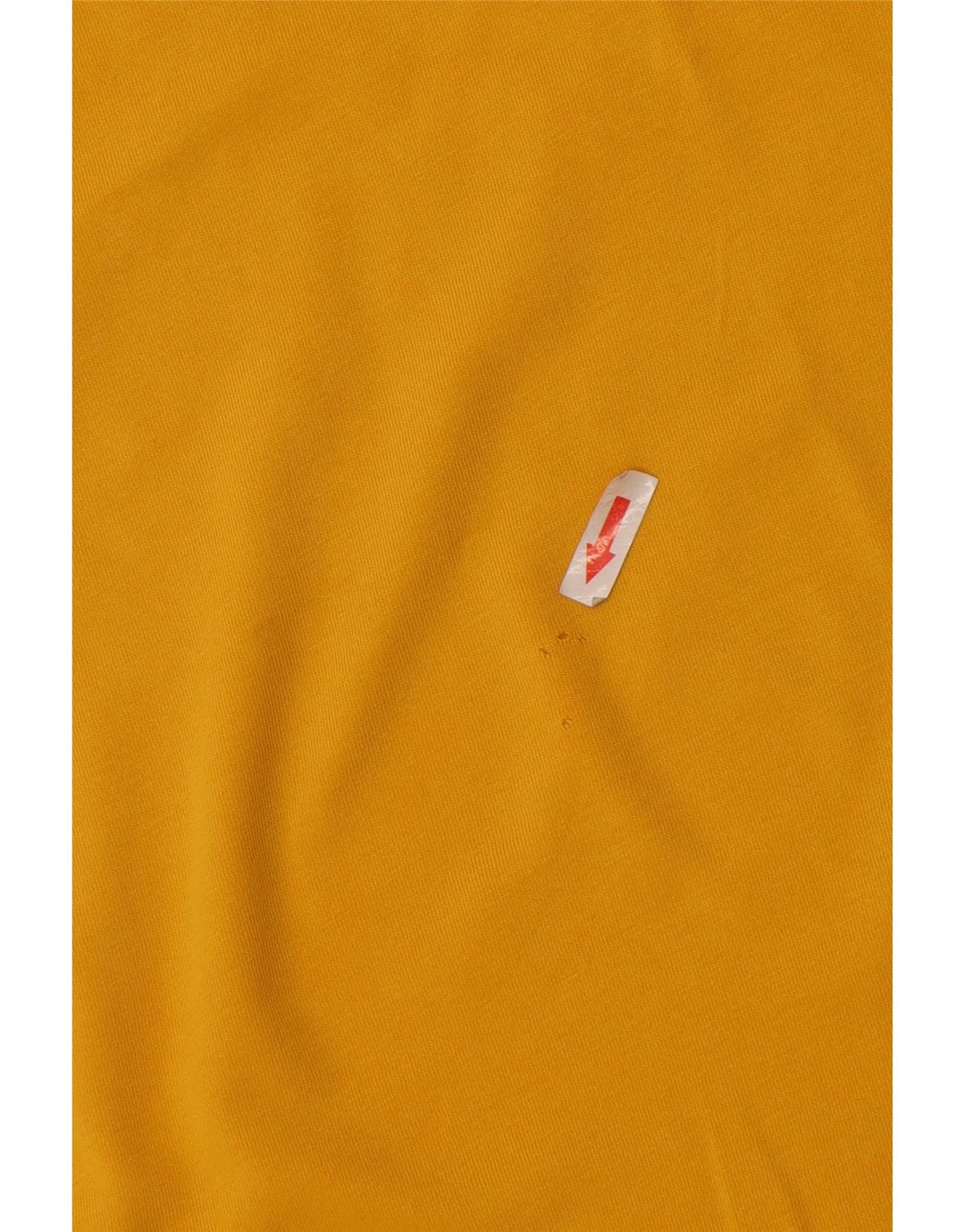 Camiseta masculina Asics Top XL algodão amarelo