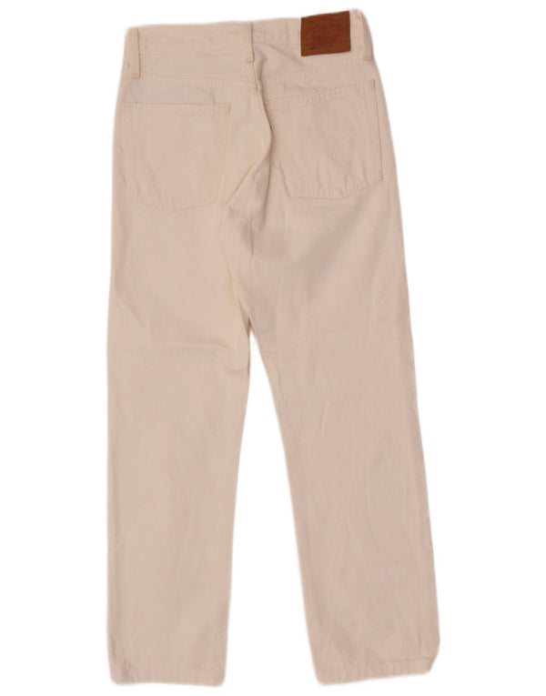 Jeans feminino Levi's 501 Straight W26 L26 branco