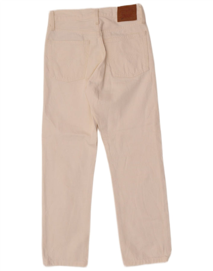 Jeans feminino Levi's 501 Straight W26 L26 branco