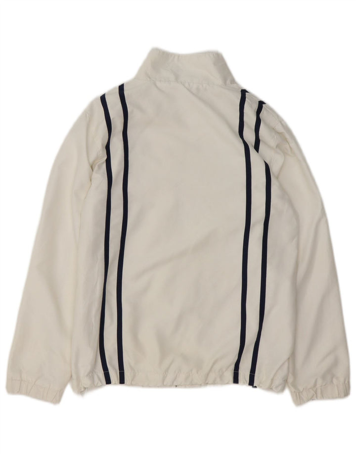 Jaqueta de treino FILA Boys White Line 8-9 anos poliéster branco
