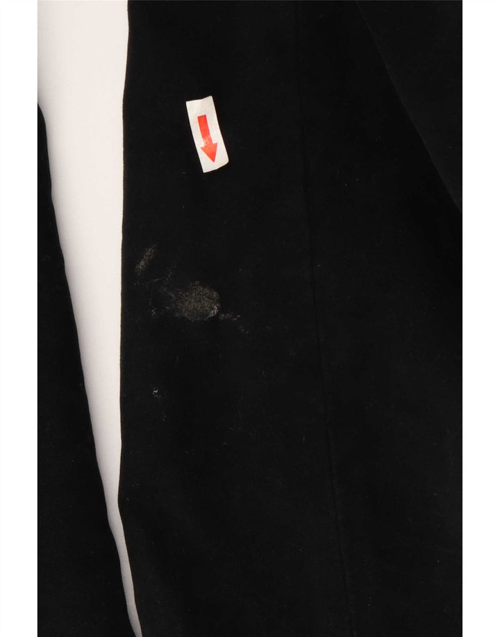 Sobretudo masculino Massimo Dutti EU 48 médio algodão preto
