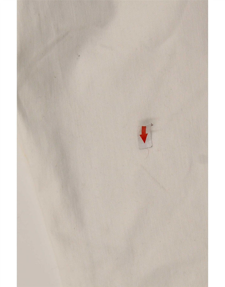 Jeans femininos Gap Slim W26 L26 algodão branco
