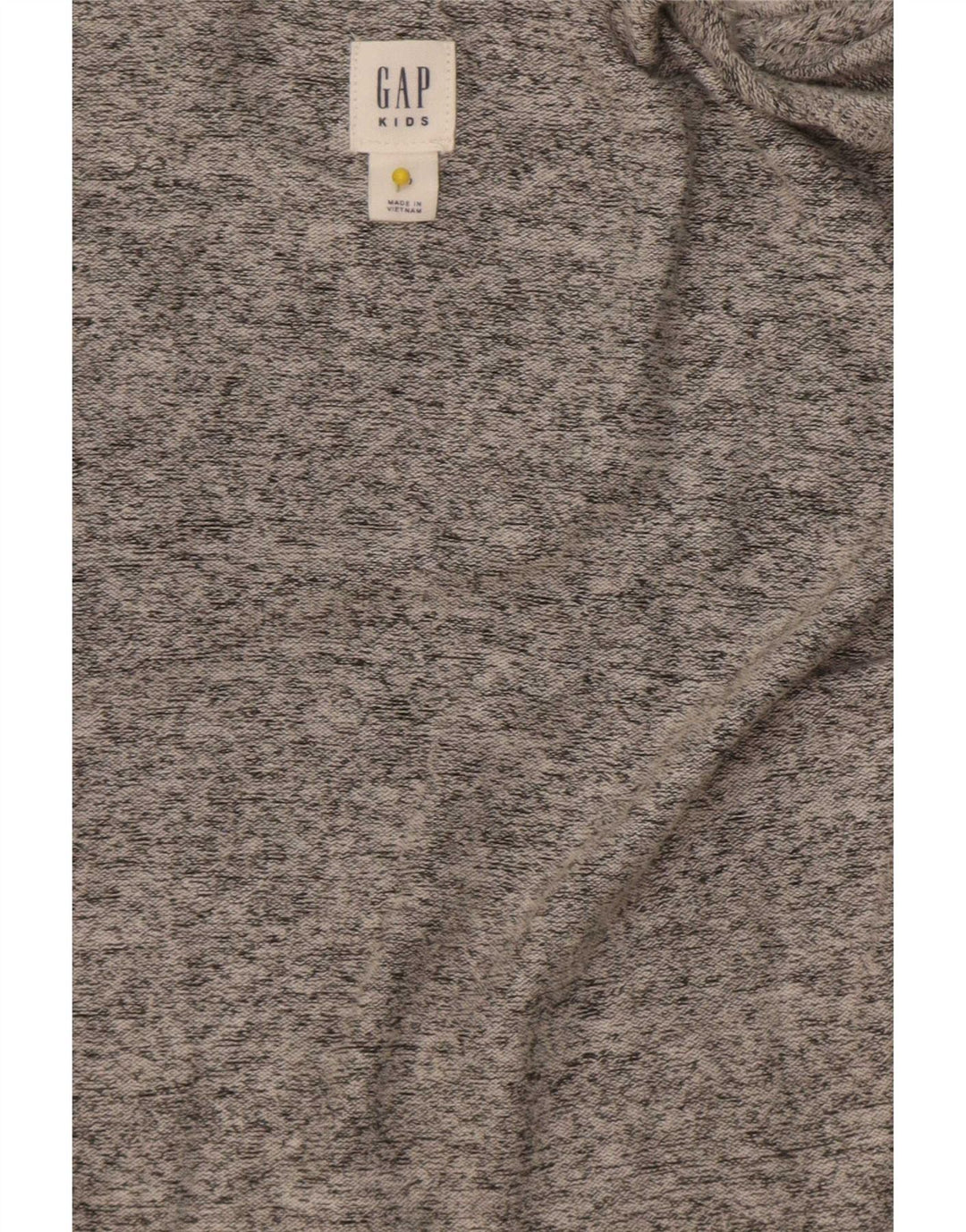 Suéter cardigã aberto para meninas Gap 8-9 anos rayon cinza médio