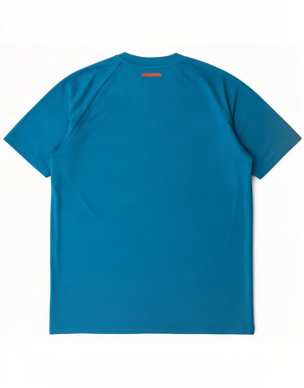 Camiseta Adidas Meninos Graphic 15-16 Anos Azul Colorblock Poliéster