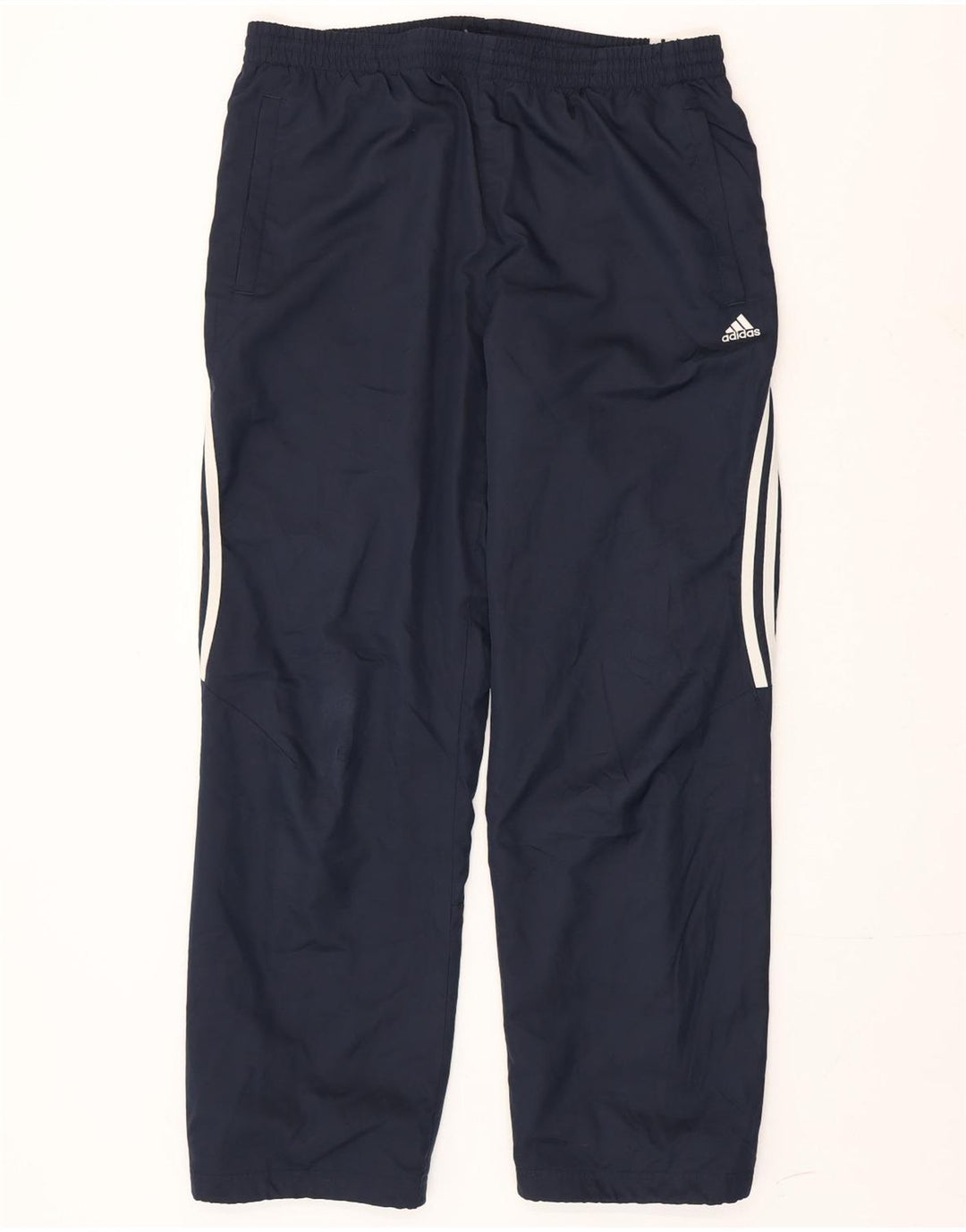 Calça de treino masculina Adidas médio azul marinho poliamida