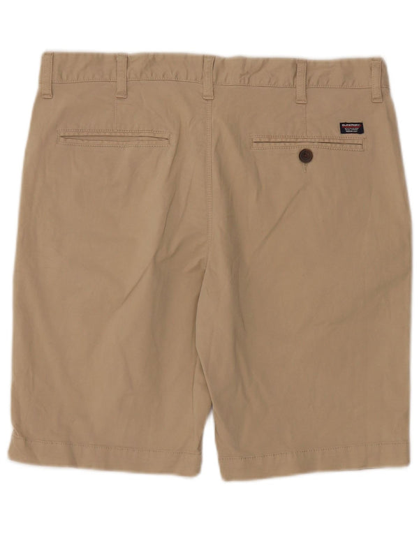 Superdry Mens Chino Shorts W34 Grande Algodão Bege