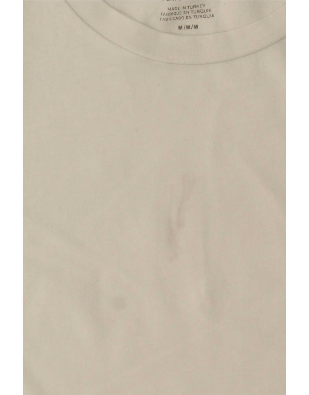 Camiseta feminina Levi's UK 14 médio branco