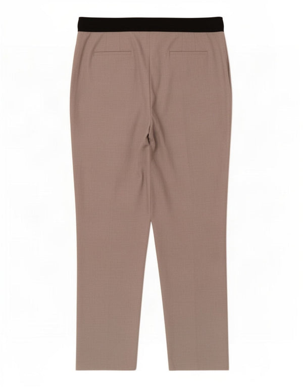 Zara Calça Chino Cônica Feminina de Cintura Alta 2XL W34 L27 Bege