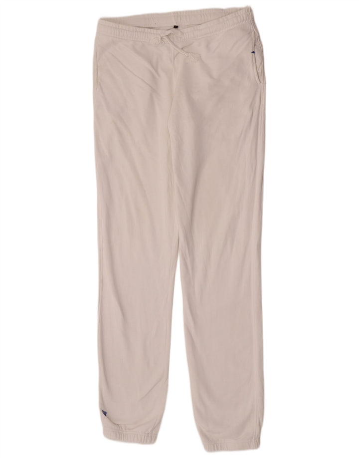 Sun68 Calça de treino masculina Joggers grande algodão branco