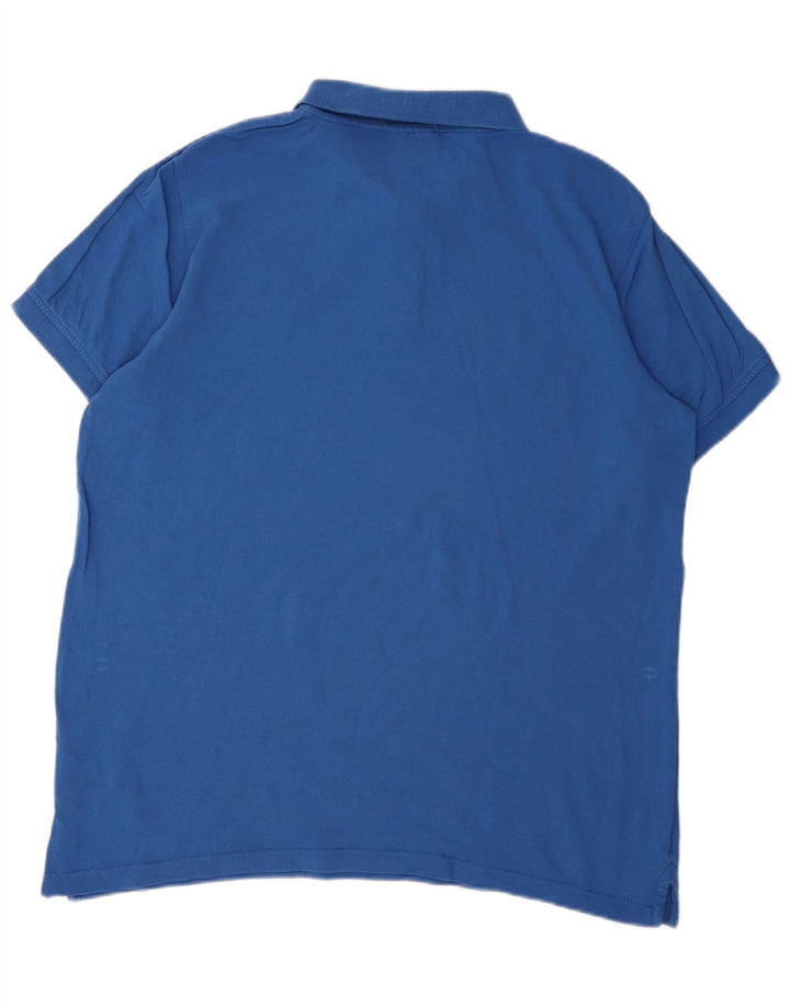 Camisa polo masculina Kappa XL algodão azul