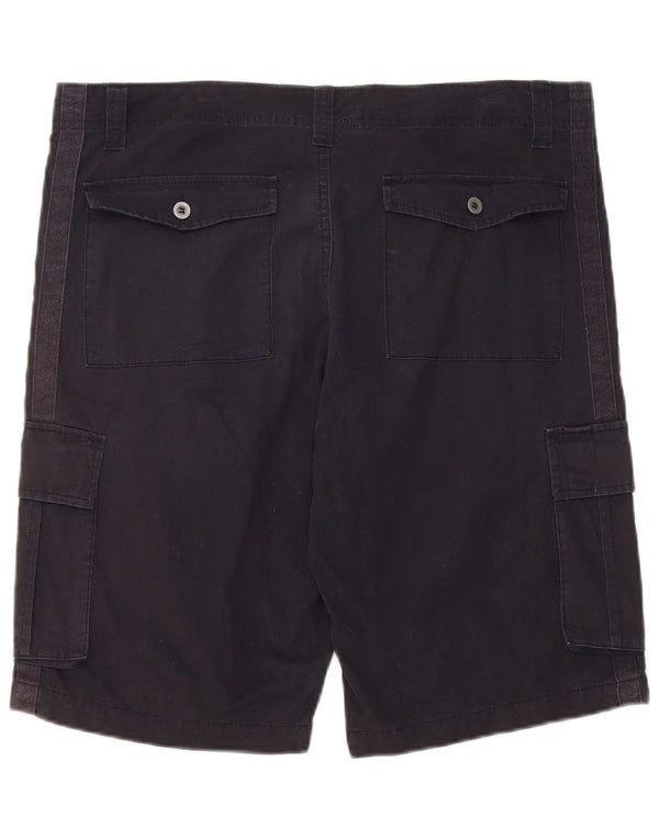 Lotto Mens Cargo Shorts W36 Grande Algodão Azul Marinho