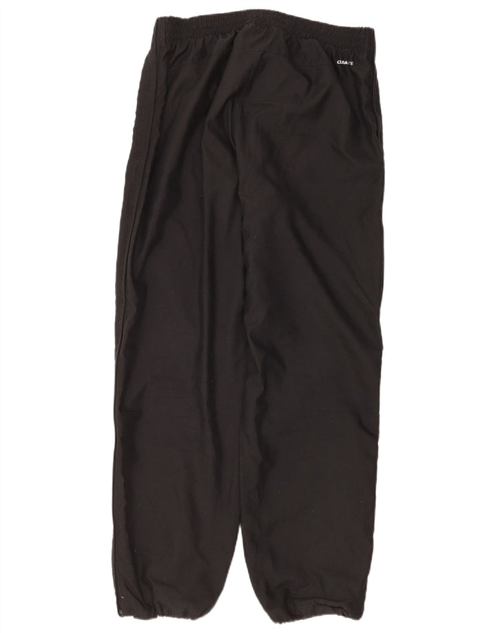 ADIDAS Mens Climalite Calças de treino Joggers Médio Preto Poliéster