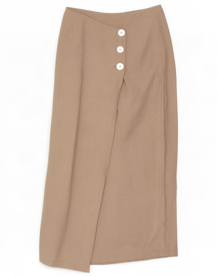 Saia feminina vintage pequena W28 bege