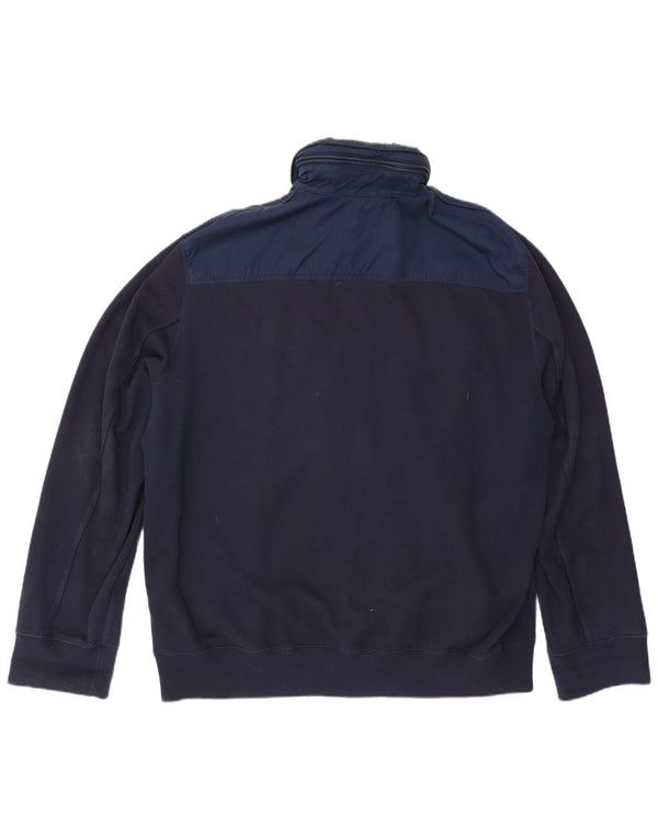 Polo Ralph Lauren Jaqueta masculina de agasalho 2XL azul marinho bloco colorido