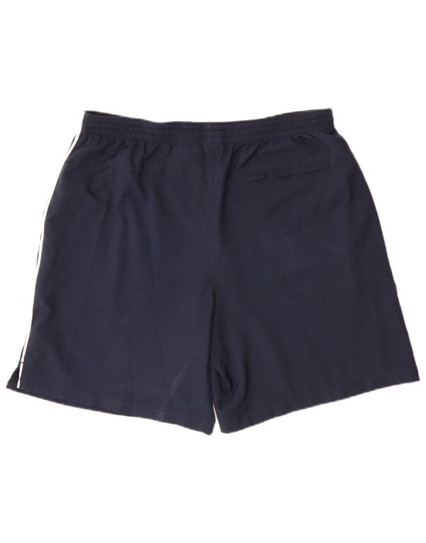 Shorts esportivos masculinos Nike grandes poliéster azul marinho