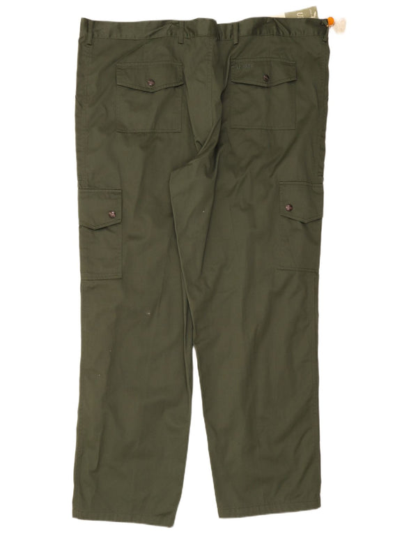 Calça cargo reta masculina Univers W48 L34 algodão verde