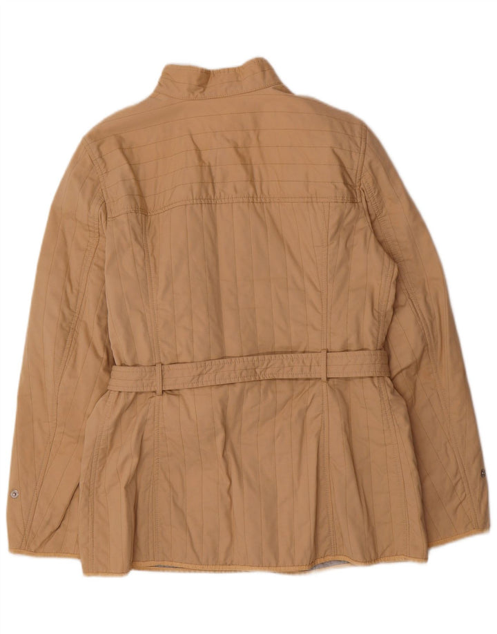 Jaqueta acolchoada feminina Fay UK 18 XL algodão bege