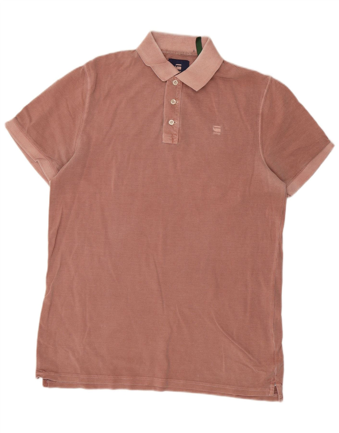 Camisa polo masculina G-Star grande rosa