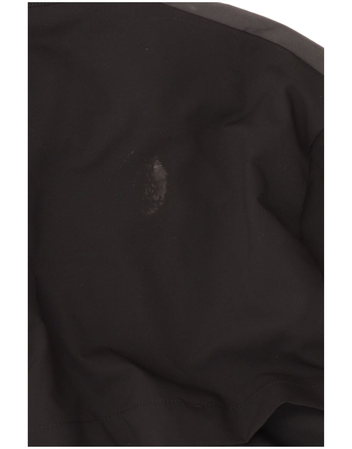 Jaqueta Nike Mens Dri Fit Tracksuit Top Médio Preto Colourblock Poliéster