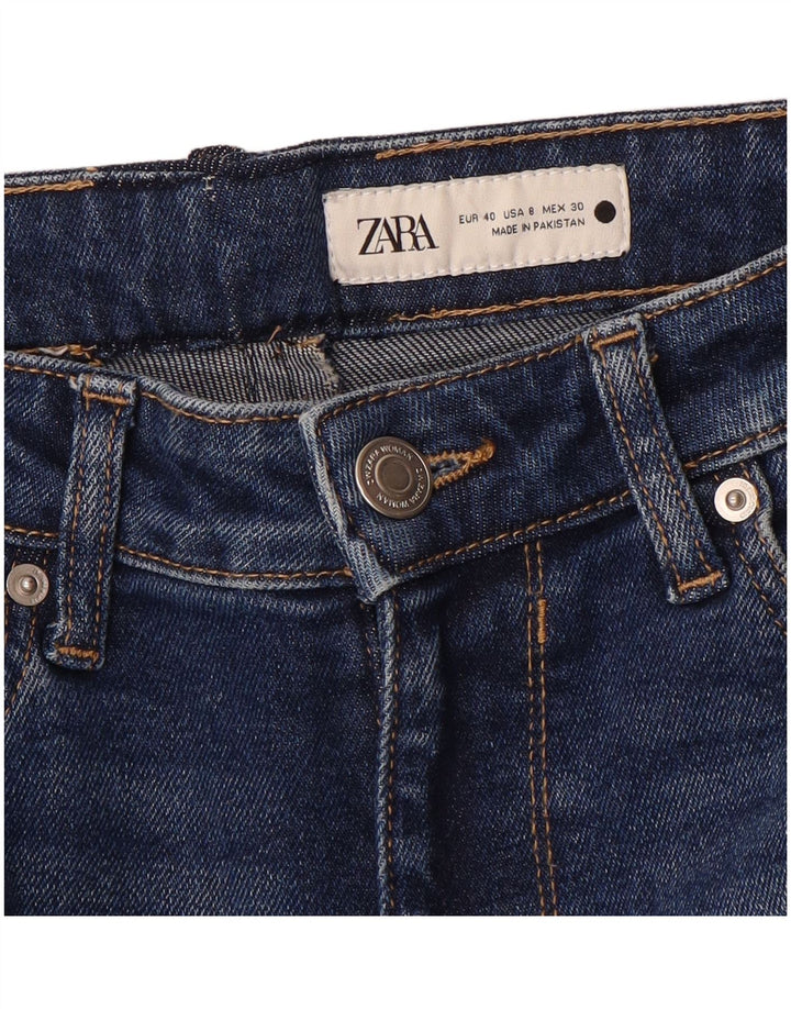Zara Jeans Skinny Feminino EU 40 Médio W30 L28 Azul