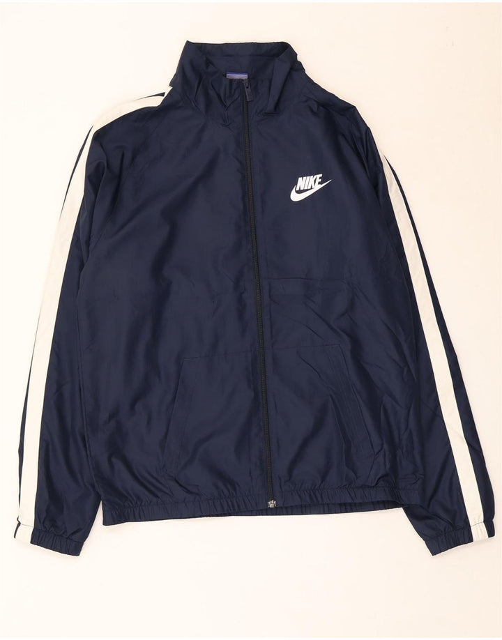 NIKE Mens Tracksuit Top Jacket Grande Azul Marinho