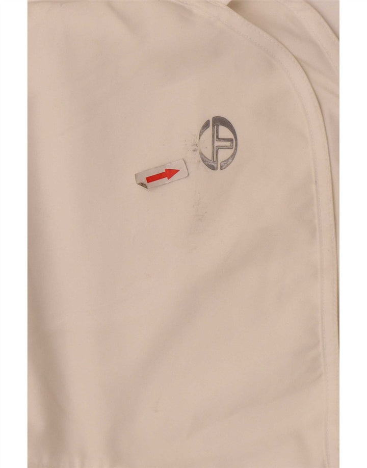 Shorts esportivo feminino Sergio Tacchini IT 44 poliéster branco médio