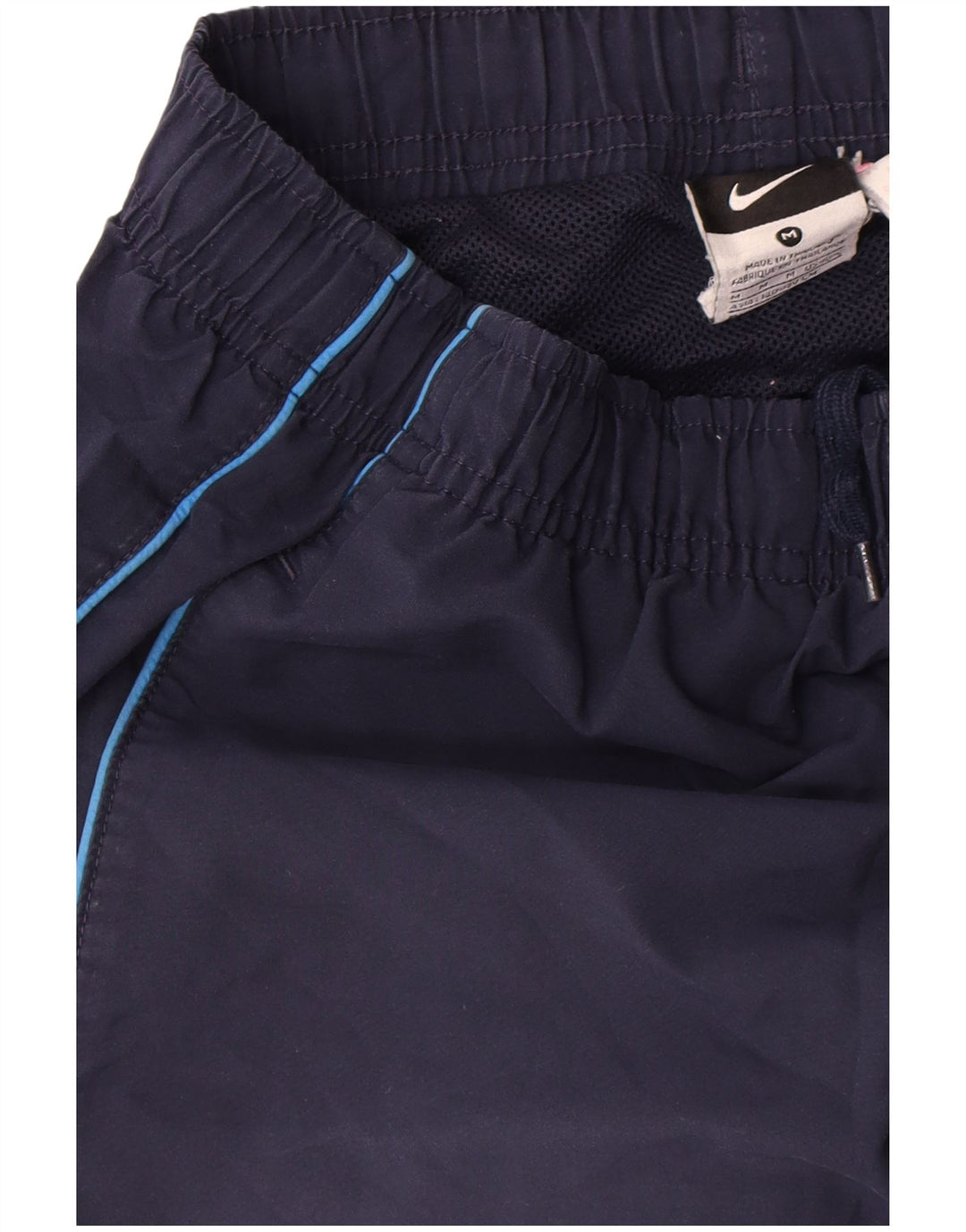 Nike Mens Sport Shorts Médio Azul Marinho Listrado Poliéster