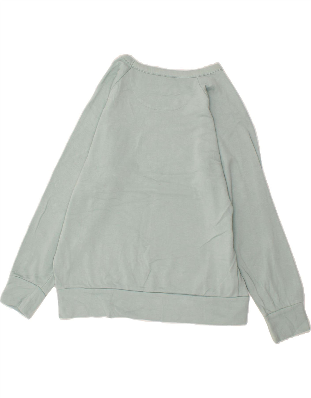 EDDIE BAUER Womens Sweatshirt Jumper UK 14 Medium Blue Polyester Vintage Eddie Bauer and Second-Hand Eddie Bauer from Messina Hembry 