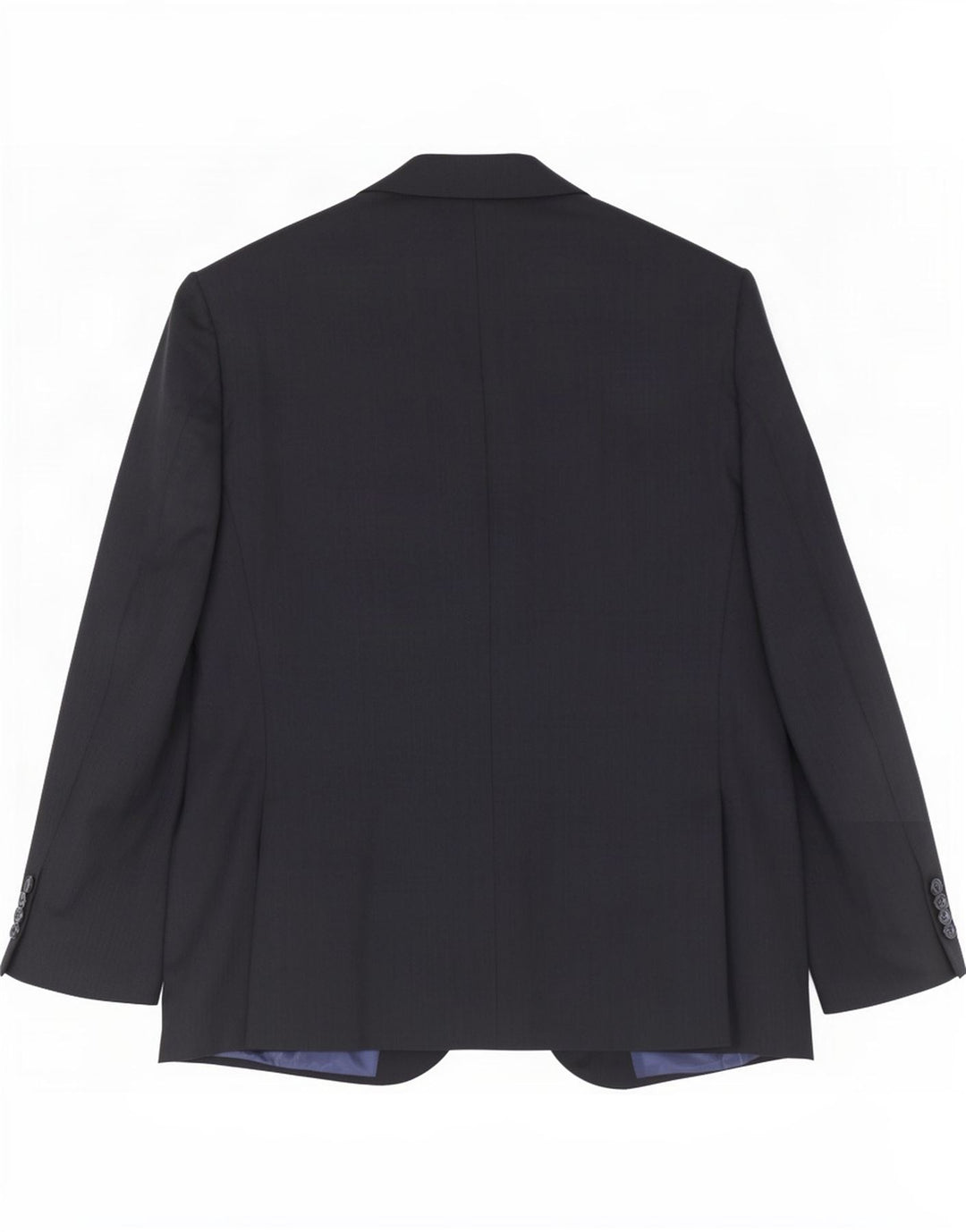 Jaqueta blazer masculina de 2 botões Marks & Spencer Reino Unido 42 grande lã azul marinho