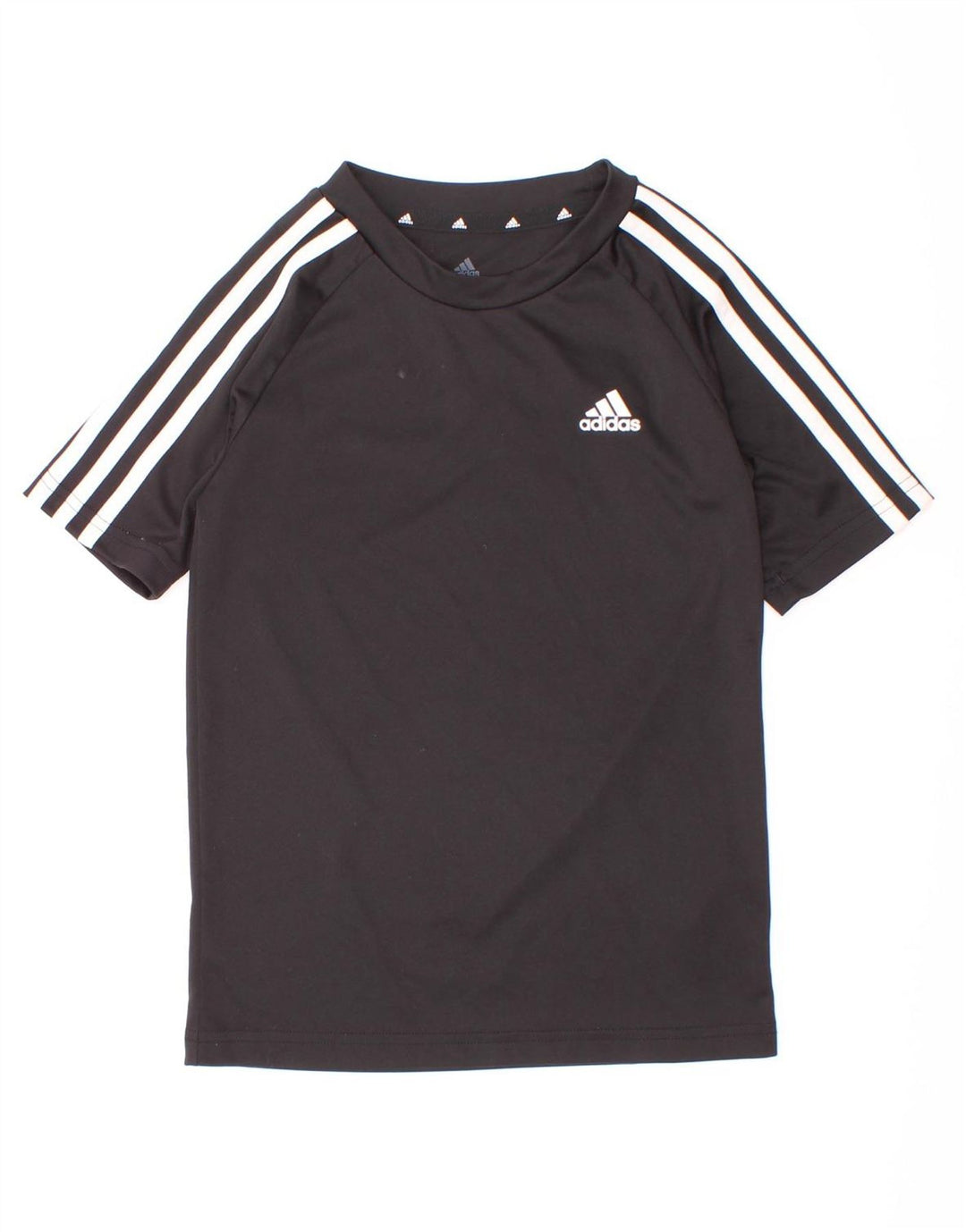 Camiseta Adidas Boys Aeroready Top 7-8 Anos Preto Poliéster