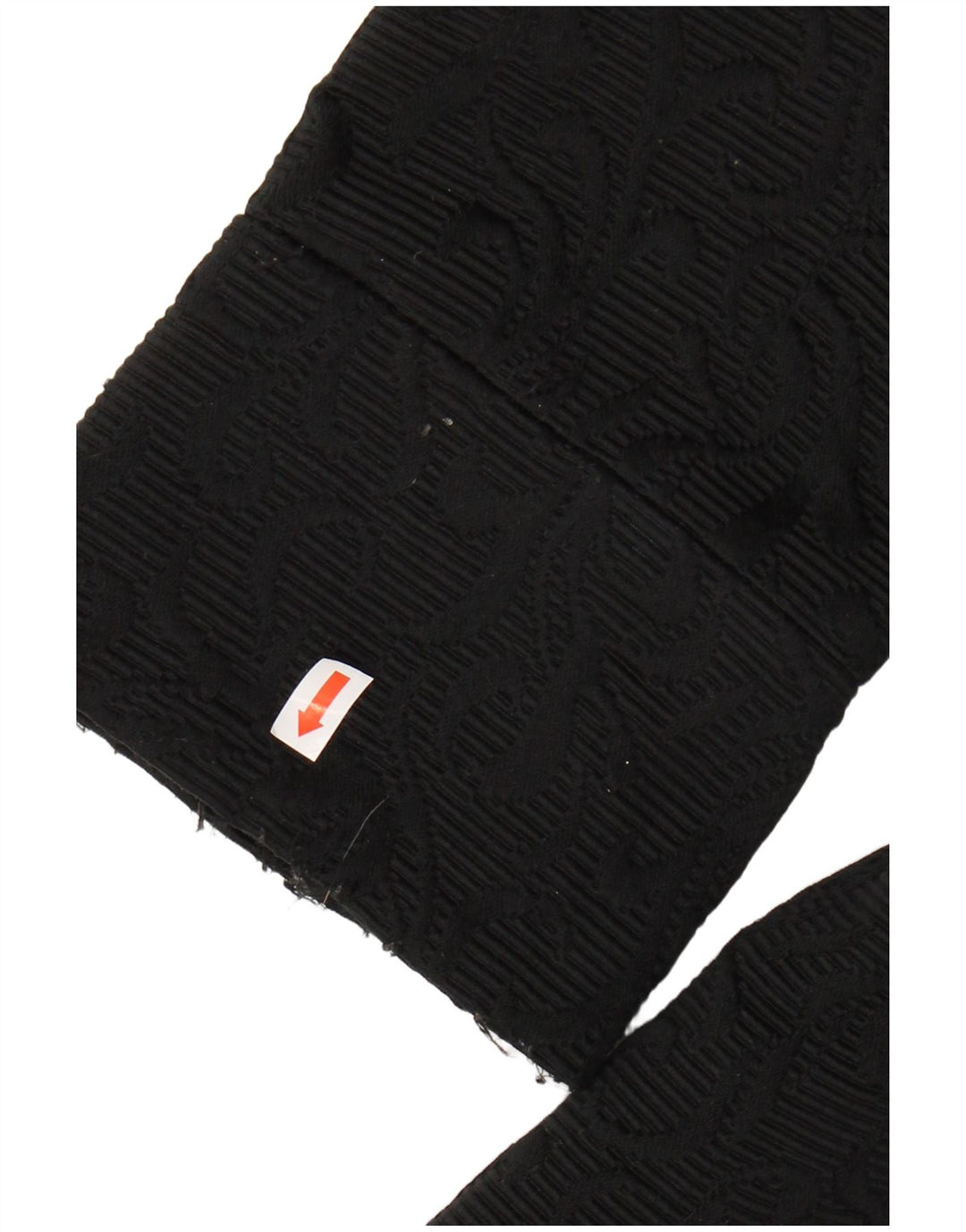 Sobretudo feminino com padrão abstrato DESIGUAL EU 40 algodão preto médio