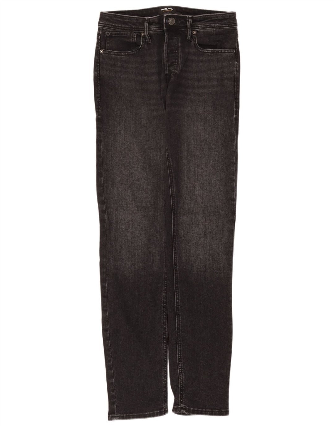 Jeans masculinos Jack & Jones Slim W30 L34 algodão cinza