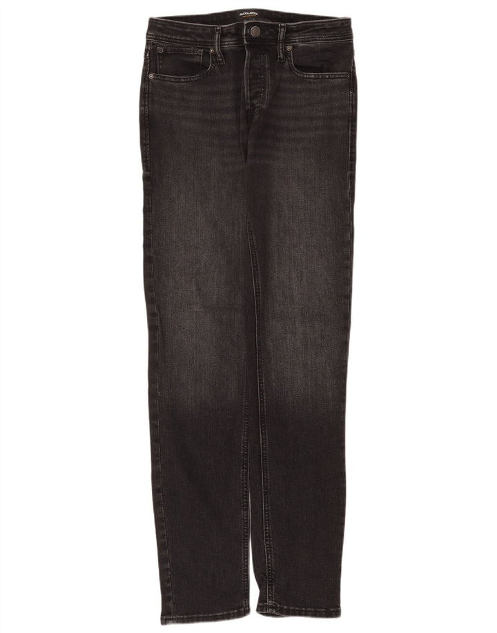 Jeans masculinos Jack & Jones Slim W30 L34 algodão cinza