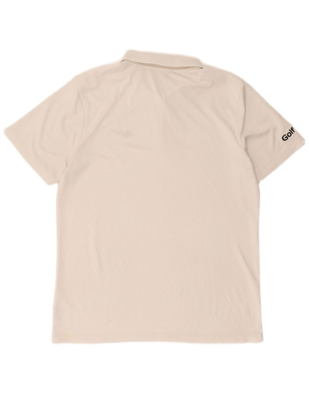 Camisa polo masculina Nike Dri Fit grande poliéster branco