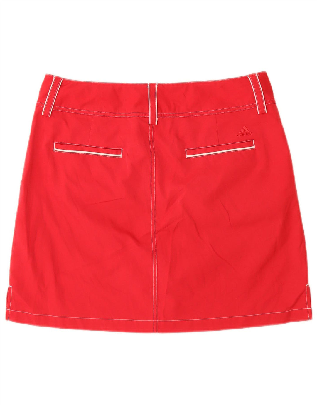 Adidas Womens Climacool Mini Saia US 8 Médio W30 Poliéster Vermelho