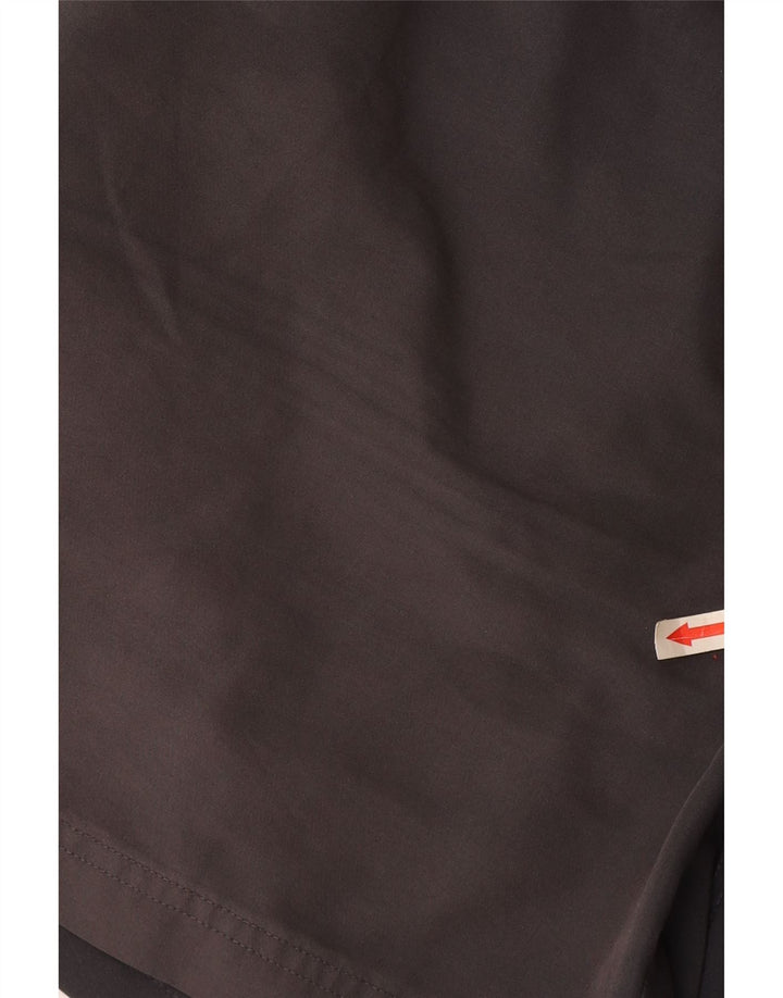 Shorts esportivos masculinos Adidas grande poliéster preto