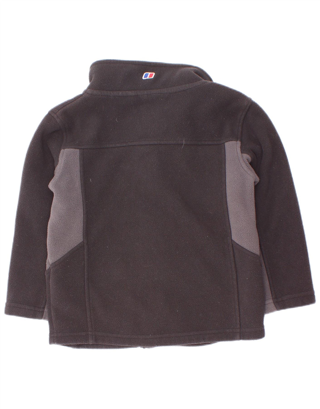 Jaqueta Bergans Boys Fleece 5-6 Anos Preto Colorblock Poliéster