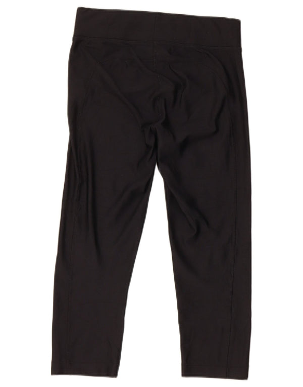 Under Armour Womens Compression Capri Leggings Reino Unido 10 Pequeno Preto