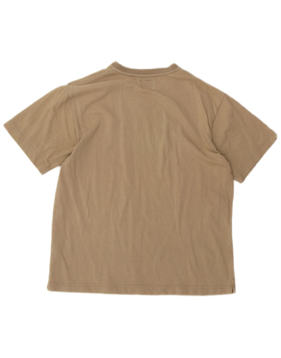 Camiseta masculina Kappa Top grande algodão bege