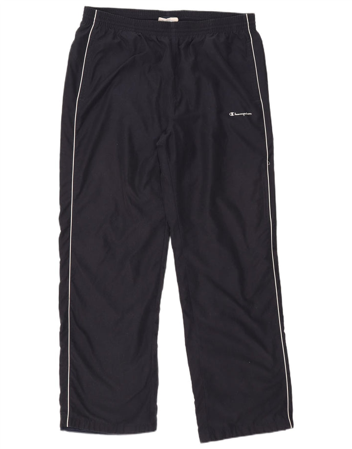 Calça de treino masculina Champion 3XL poliéster azul marinho