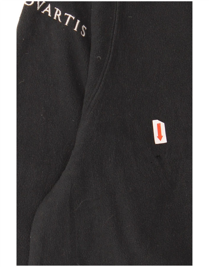 Suéter de lã feminino Under Armour com zíper e gola UK 14 poliéster cinza médio