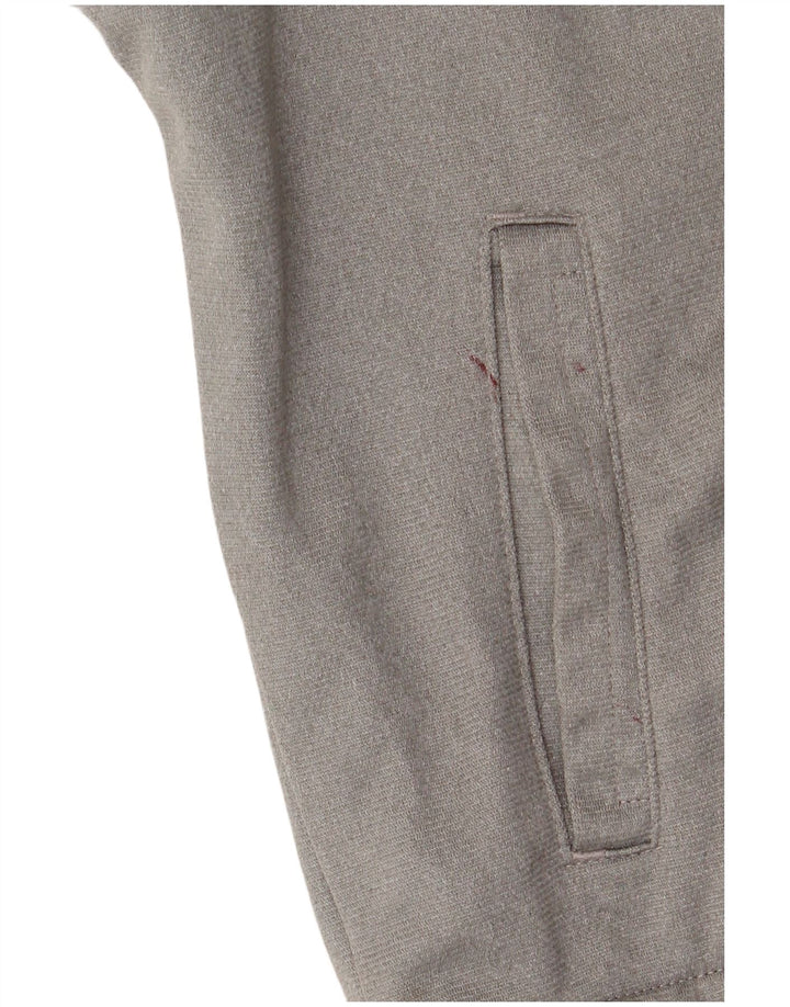 Puma Womens Tracksuit Top Jacket UK 12 Médio Cinza Colourblock Poliéster