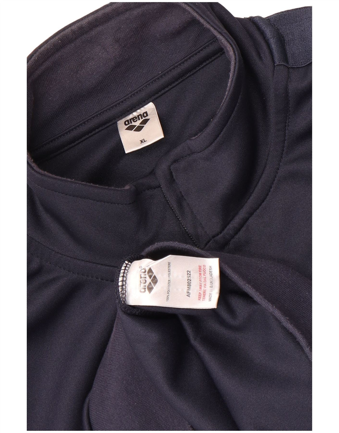 Arena Mens Treino Top Jacket XL Azul Marinho Poliéster
