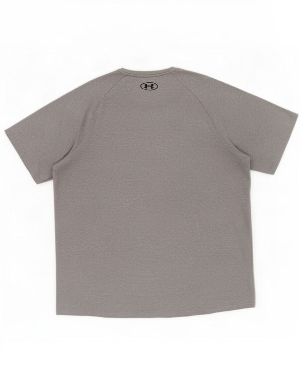 Under Armour Mens T-Shirt Top Large Grey