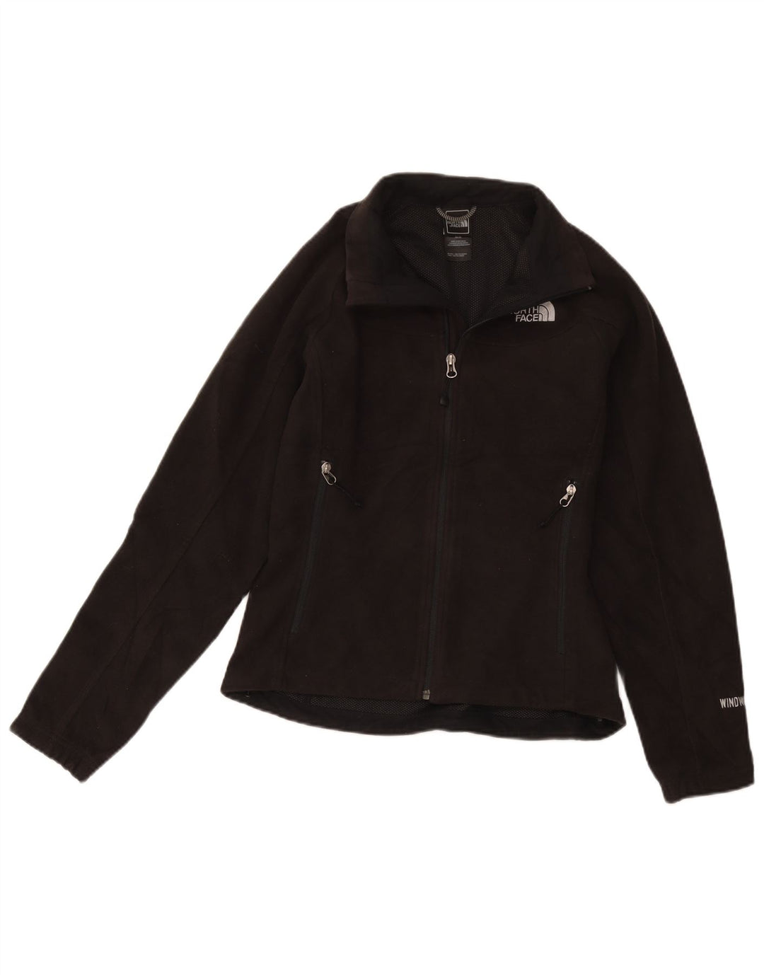 Jaqueta de lã feminina The North Face UK 12 poliéster preto médio