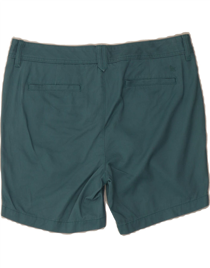 EDDIE BAUER Womens Chino Shorts US 12 Large W34  Green Cotton Vintage Eddie Bauer and Second-Hand Eddie Bauer from Messina Hembry 