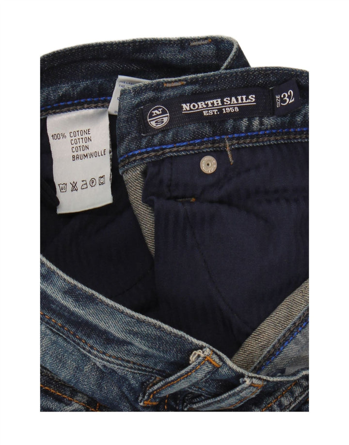 NORTH SAILS Mens Slim Jeans W32 L33 Blue Cotton Vintage North Sails and Second-Hand North Sails from Messina Hembry 