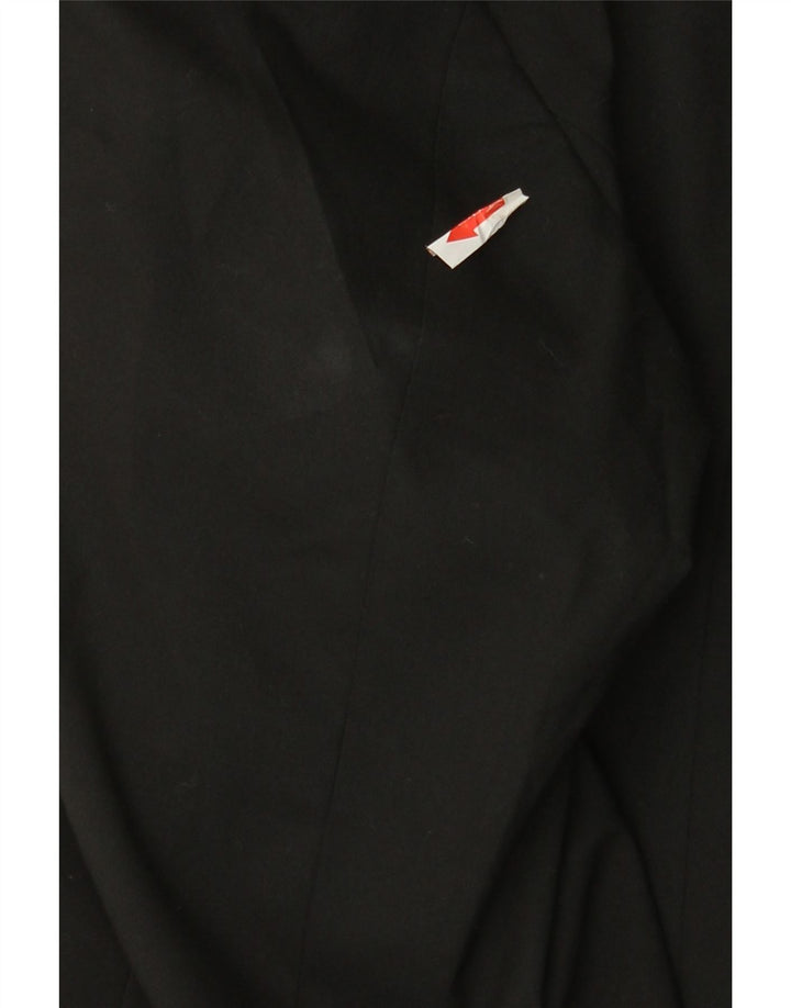 Zara Jaqueta Blazer Masculina com 2 Botões UK 40Grande Preto