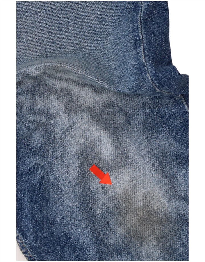 Tommy Hilfiger Masculino Ryan Regular Straight Jeans W32 L32 Azul Algodão